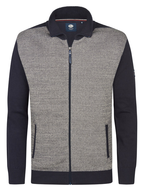 Petrol Men Knitwear Collar Cardigan M-3050-KWC253